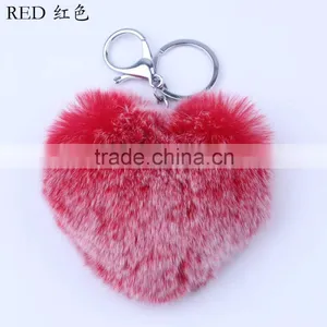 2016 Popular Sheap Heart-shaped Fur Pendant thumbnail-4