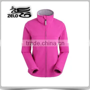 2015 Cheap and Basic 3 Layers Softshell Jacket Women Made in China thumbnail-1