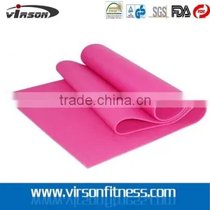 Purple Sticky Yoga Mat for Exercise, Yoga, and Pilates thumbnail-2