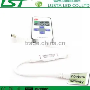 RF Dimmer, Mini RF 433MHz Wireless Control, DC5-24V Input, 144W for 24V,LED Dimmer 12V Remote thumbnail-1