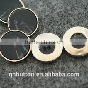 METAL MATT RESIN BUTTON FOR COAT thumbnail-3