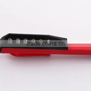 Handy Size Red and Black Led Machine Work Light Pen Light thumbnail-5