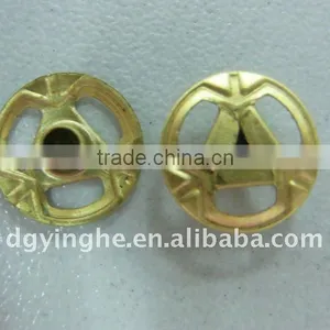 Metal Brass Window Horn for Snap Button Accessory thumbnail-1