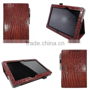 Crocodile Pattern pu Leather Case Stand Cover For Asus Tab ME400C thumbnail-2
