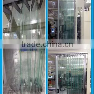Crystal Clear Easy Open And Close PVC Accordion Curtain thumbnail-4