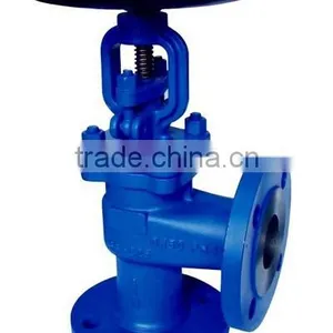 DIN Angle Pattern Bellows Sealed Globe Valve thumbnail-2