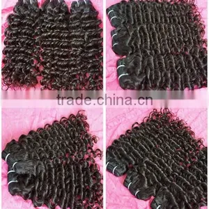 Peruvian Deep Wave Virgin Hair Weave,unprocessed Virgin Peruvian Hair, Express thumbnail-1