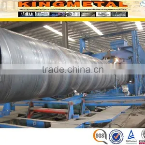 ASTM A252 Carbon Steel Spiral Seam Submereged Arc Welded Pipe SSAW Steel Pipe thumbnail-4