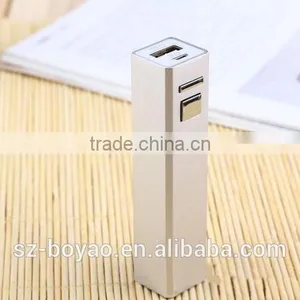 2016 Full Capacity 2600 Mah Portable Mobile Power Bank,Mobile Power Supply With Led Light thumbnail-1