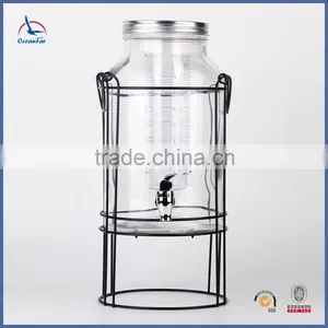 Hot Selling Products Glass Drink Dispenser Fashion Glass Honey Dispenser thumbnail-1