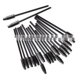 Wholesale Silicone Makeup Brush Plastic Mascara Wands Disposable Eye Lash Brush thumbnail-1