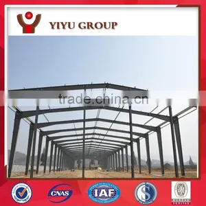 2016 Prefabricated Low Cost Steel Structure and Steel Framed Building thumbnail-1