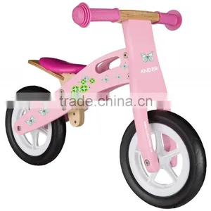 2016 Natural Wood Balance Bike For Toddlers thumbnail-2