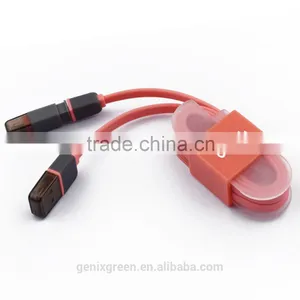 2015 Best Android and IOS Phone Flat Cord Wire Accessories Charger and Data Cable Hot Selling Flat Usb Cable thumbnail-5