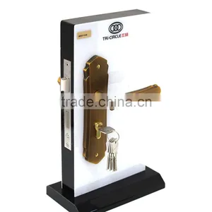 High Quality TRI-CIRCLE European Style Door Lock Types,European Door Handle Lock,door Lock Type thumbnail-5