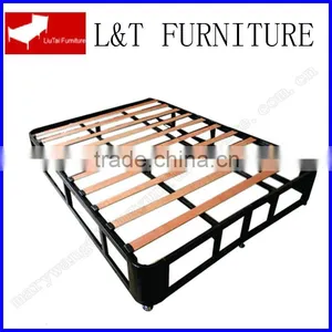 Flat Wooden Bed Frame/hinges Bed Frame thumbnail-1