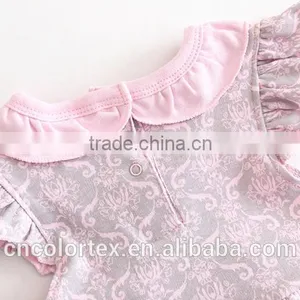 Baby Girls Classical Skirt Lotus Leaf Sleeve And Bowknot Dress thumbnail-5