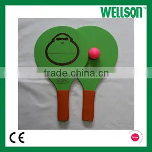 WSBR03 Wooden Beach Racket Sets thumbnail-3