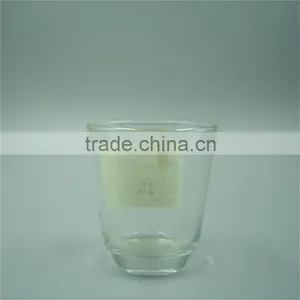 113ml Clear Glass China-Style Wide Mouth Tea Cups/ Alcohol Cups thumbnail-2