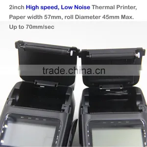 Smart Handheld NFC POS Terminal With Linux System Built-in Printer thumbnail-4