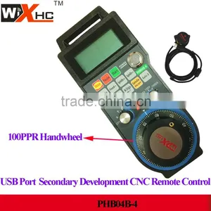 6 Axis Programmable CNC Wireless USB Hand Wheel PHB04B-6 thumbnail-1