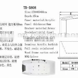 High-end Acrylic Mini Swimming Pool Spa / Swim Spa thumbnail-3