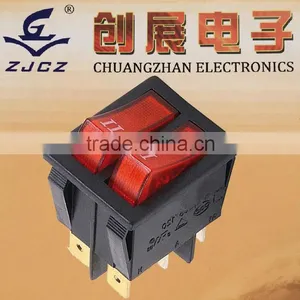 120v Dpdt Rocker Switch,125V AC Long Life Electric Rocker Switches Make Machine Push Button Switch thumbnail-1