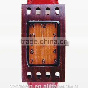 Wood Leather Watch thumbnail-1