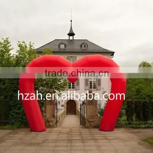 Inflatable Heart Shape Arch/Wedding Decorative Archway for Outdoor Decoration thumbnail-1