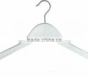 The HEAD Wood Clothes Hanger for Suit/coat/shirt,white Colour,made in China New Product thumbnail-1