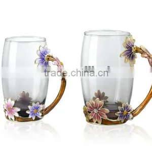 RORO 2014 New Design March in Paris Daisy Craft Gift Water Mug thumbnail-1