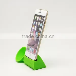 2015 Silicone Amplifier Stand for Iphone/silicone Mini Horn Shaped Amplifier thumbnail-1