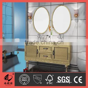 2016 New Design Double Sinks Stainless Steel Bathroom Cabinet 1024 thumbnail-1