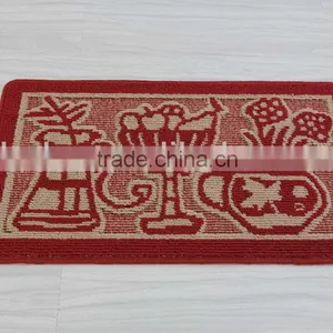 Polyester Non Slip Printed Door Floor Mat Non Slip Rug Pad thumbnail-3
