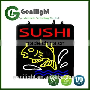 Custom Made From Order LED Store Business Neon Sign SUSHI Board thumbnail-1