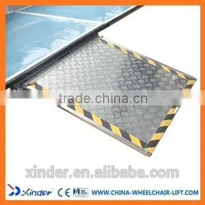 350KG Loading Electric Aluminum Electric Wheelchair Ramp for Bus for Wheelchair thumbnail-1
