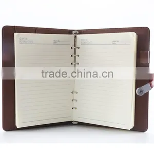 Plaro Notebook With Pen Leather Portfolio Custom Logo thumbnail-2