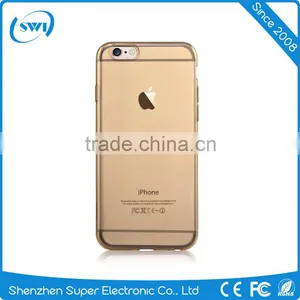 Super Slim And Light Transparent Clear Back Soft TPU Cases Cover For Iphone 6 6S 6 Plus thumbnail-4
