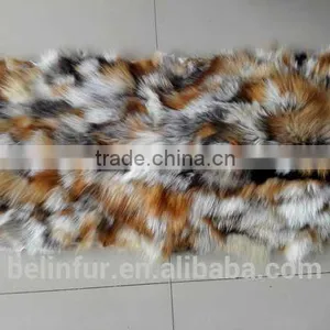 Gold Supplier From China Fox Fur Blanket Luxury Real Fur Genuine Style thumbnail-5