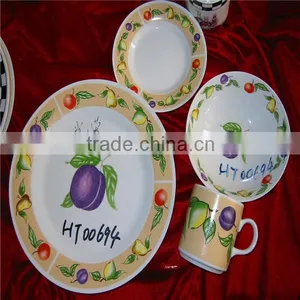 China Wholesale Dinner Set Wholesale 16pieces Crockery Tableware, Ceramic Dinnerware 16 Pieces thumbnail-1