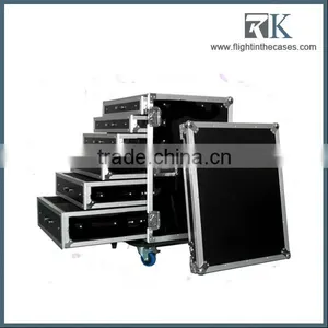 Speaker 12U Professional Soft Rolling Makeup Case Drawers thumbnail-1