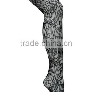 Ladies' Spider Web Fishnet Tights thumbnail-1