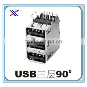Three Storeys Usb 90 Degree Mini Connector thumbnail-1