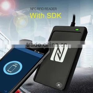 NEW! Contactless Android Bluetooth External NFC Smart Card Reader Price thumbnail-1