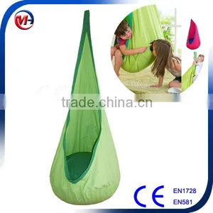 CE Safety Green Kid Gamming Hanging Pod Swing thumbnail-1
