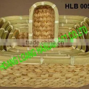 Vietnam Waterhyacinth Basket thumbnail-1