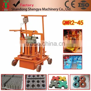 120th Canton Fair Product Hot-selling Mobile Block Making Machine,QMR2-45 Egg Laying Block Making Machine thumbnail-2