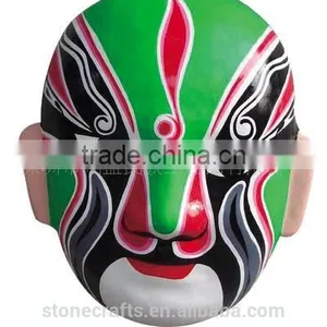 Home Decaration 48-100cm China Beijing Opera Facial Masks Zhao Cai thumbnail-1