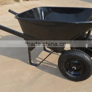 Heavy Duty Power Commercial Wheelbarrow With 6.50-8 Wheel thumbnail-3