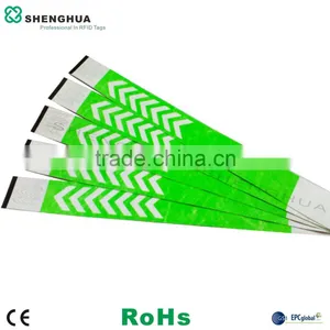 UHF RFID Wristband Bracelet Printable Passive Alien Chip 915MHZ RFID Smart Tag thumbnail-1